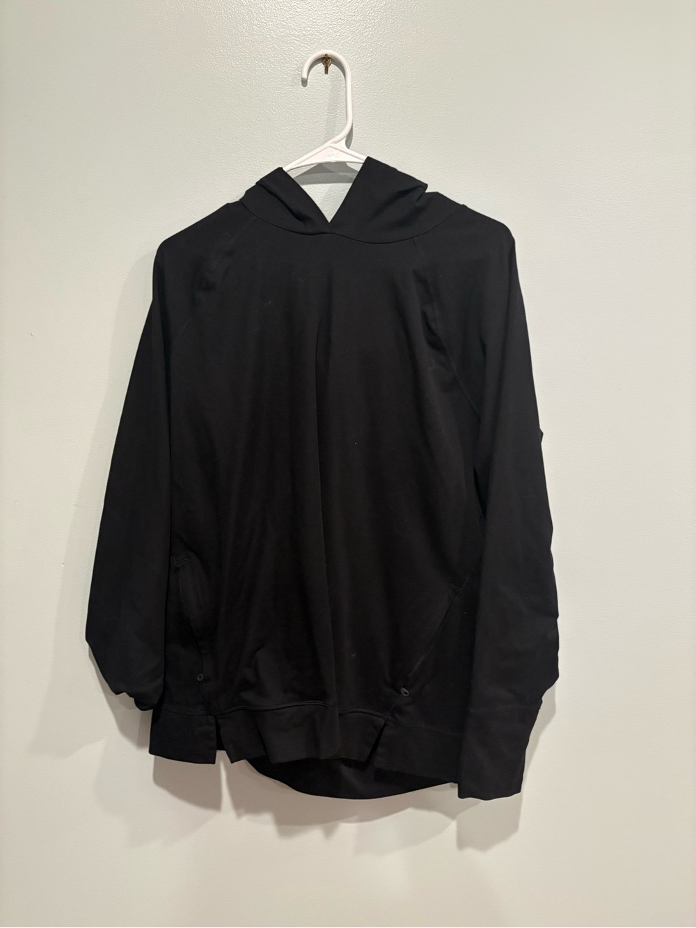 aerie Black Cozy Pullover Sweatshirt